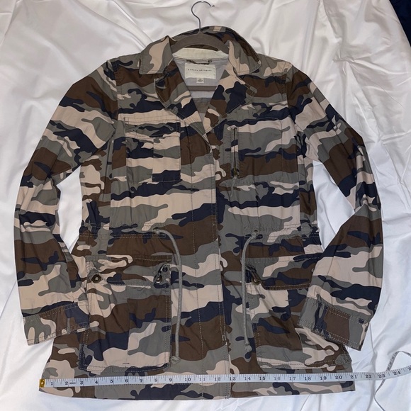 Banana Republic Camo Army Military Jacket Coat MED - Picture 4 of 6